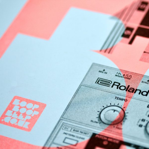 Detail 02 Roland TB-303 Little Silver Box print