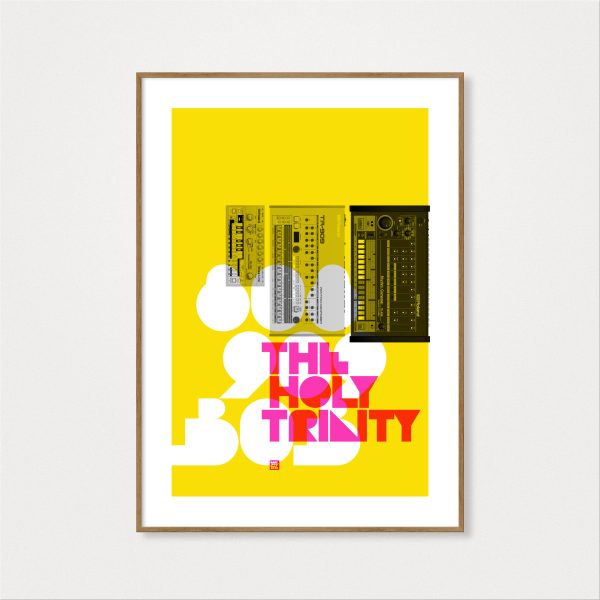 Image of the print '303, 808 & 909 Holy Trinity'