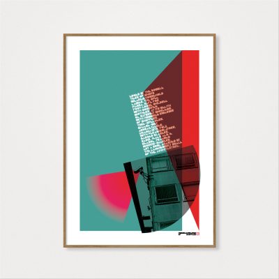 Image of the print 'Humming swarms of shoppers'